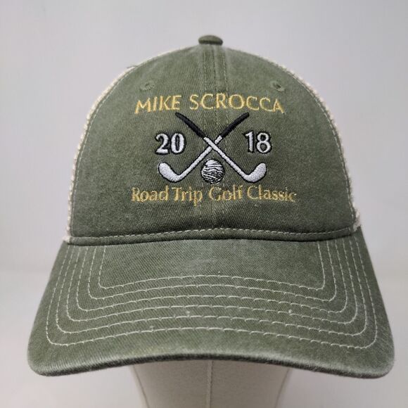 Cap America Mike Scrocca Golf Classic Snapback Mesh Back Hat Adjustable - Picture 2 of 12